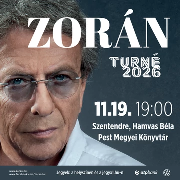 Zorán Turné 2026 - SZENTENDRE - 2026.11.19.