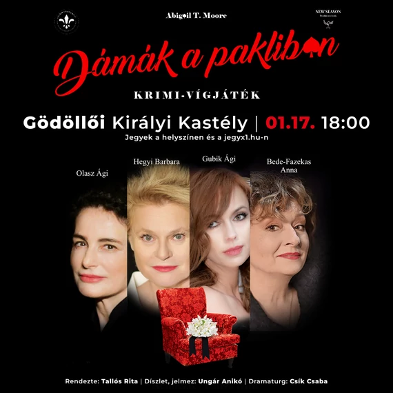 Dámák a pakliban - krimi-vígjáték GÖDÖLLŐ 2026.01.17.