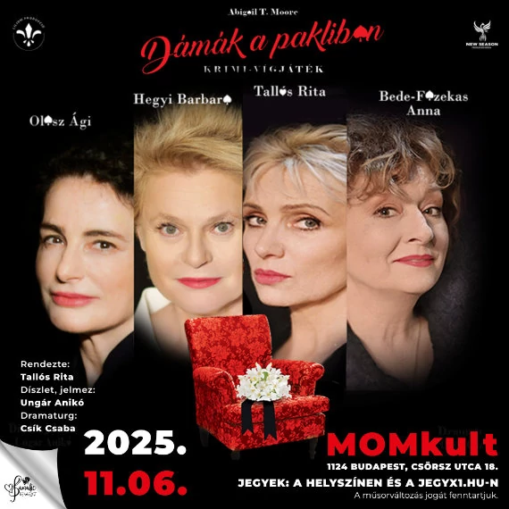 Dámák a pakliban - MOM KULTURÁLIS KÖZPONT 2025.11.06.