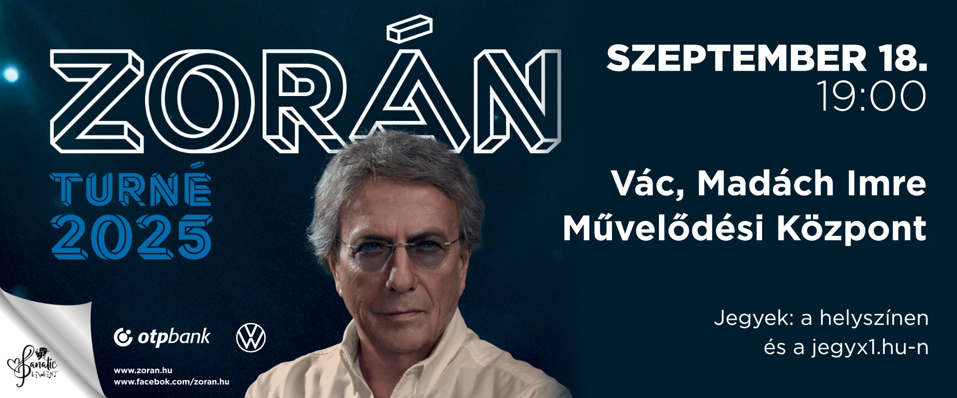 Zorán turné 2025